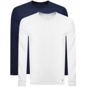 Lyle And Scott 2 Pack Lounge Long Sleeve T Shirts